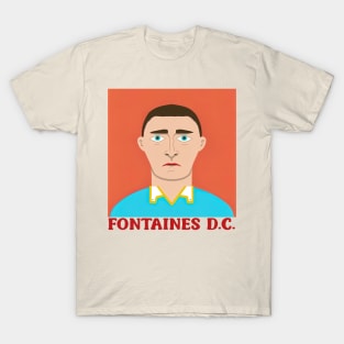 Fontaines DC • • Retro Fan Design T-Shirt